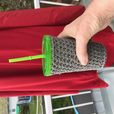 The Sunny Days Iced Coffee Cup Cozy