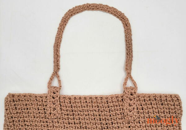 Woven Wheat Tote