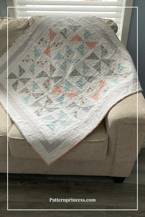 Charleston Beginner Pinwheel Quilt Pattern