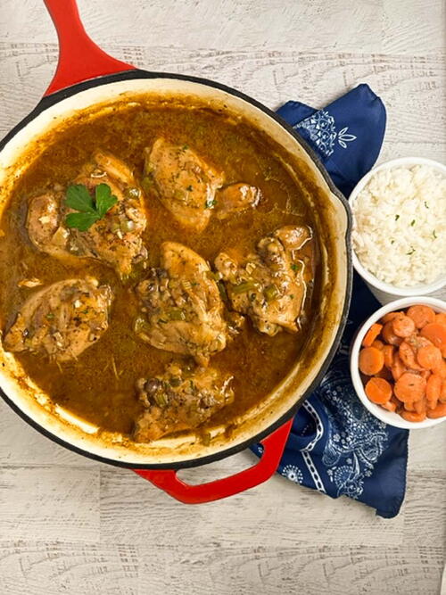 Cajun Chicken Fricassee