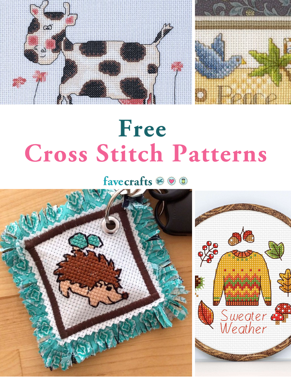37 Free Cross Stitch Patterns | FaveCrafts.com free-cross-stitch-patterns-online-hubpages
