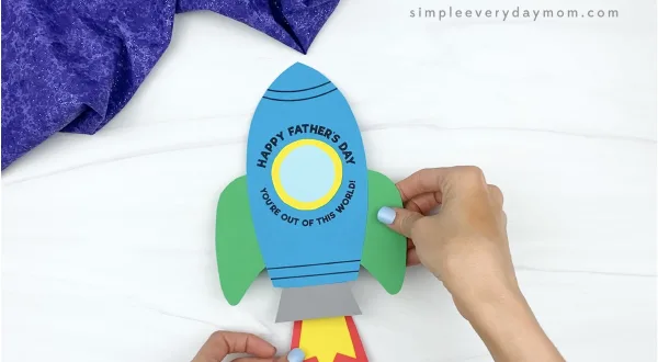 Rocket Father's Day Craft