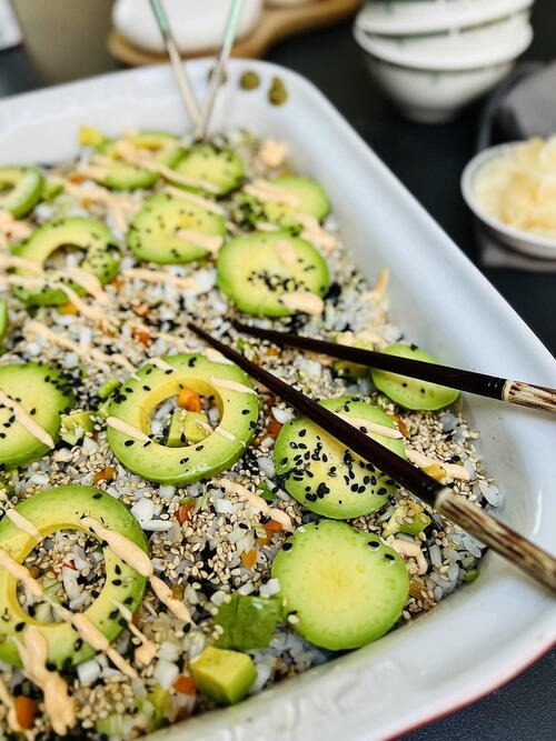 Sushi Bake Recipe