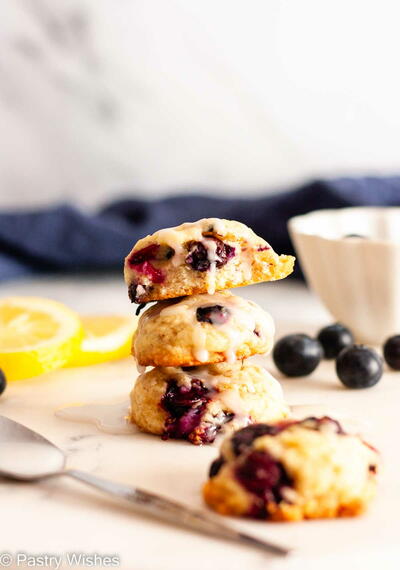 Lemon Blueberry Cookies