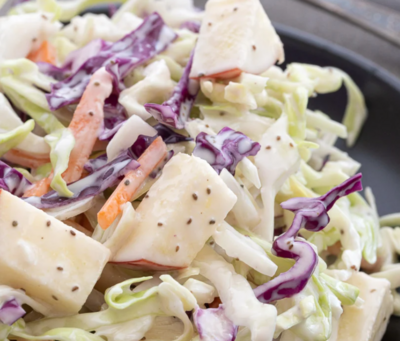 Simple And Healthy Apple Slaw