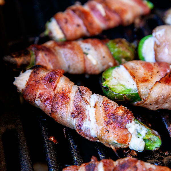 Grilled Jalapeno Poppers
