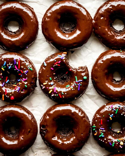 Baked Chocolate Donuts Recipe In 30 Minutes!