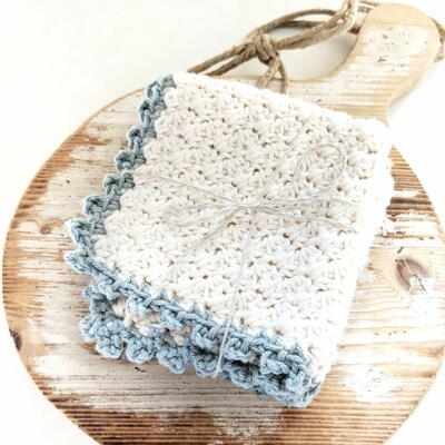 Simple Crochet Washcloth