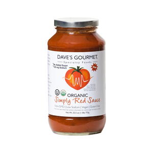 Dave's Gourmet Organic Simply Red Sauce Giveaway