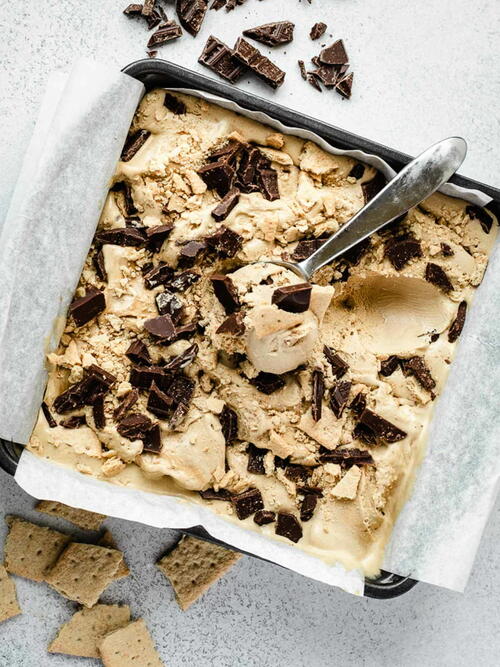 S'mores Ice Cream Recipe