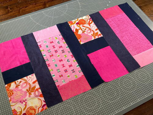 Big Scraps Quilt Block