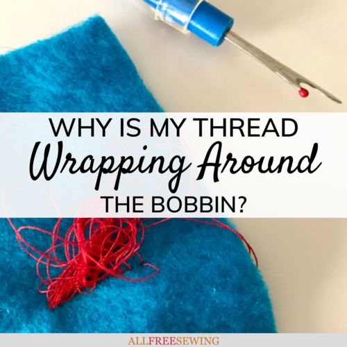 Is wrapping thread the same as sewing thread?