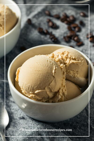 Best Simple Coffee Ice Cream Recipe | FaveSouthernRecipes.com