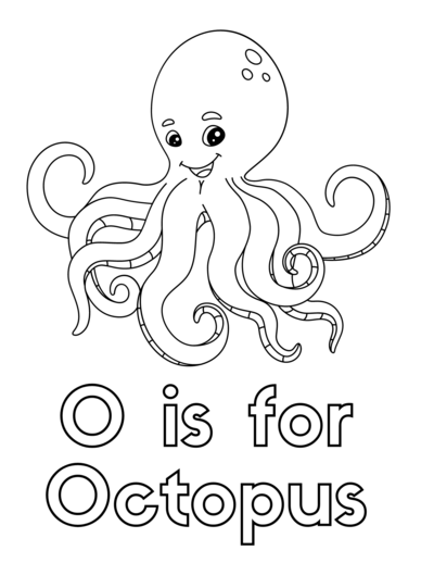 Free Printable Octopus Coloring Pages | DIYIdeaCenter.com