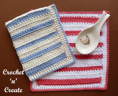 Two Cluster Dishcloth