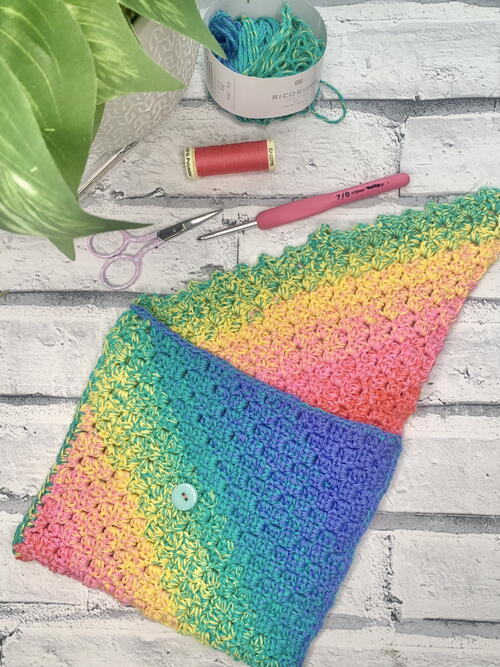 Prismatic Clutch Bag