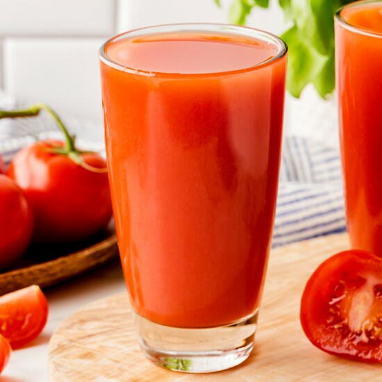 Homemade Tomato Juice Recipe