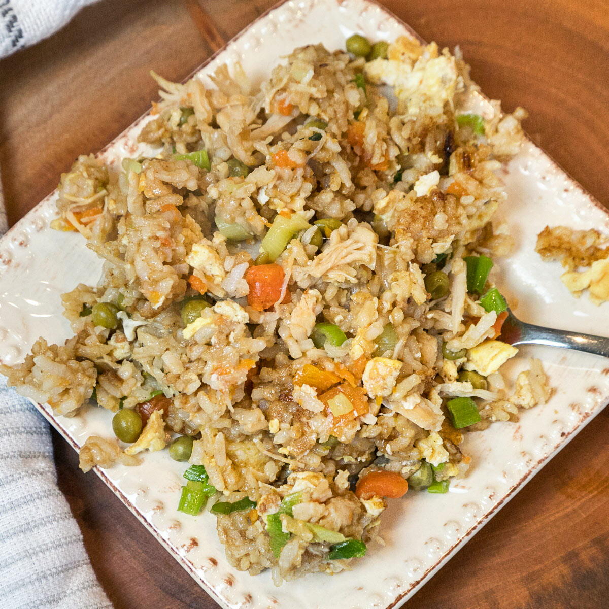 Teriyaki Chicken Fried Rice | RecipeLion.com