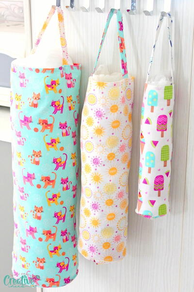 ANNIE'S SIGNATURE DESIGNS: Farmhouse Style Grocery Bag Holders Pattern