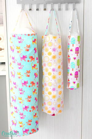 How-to make a Plastic Bag Holder