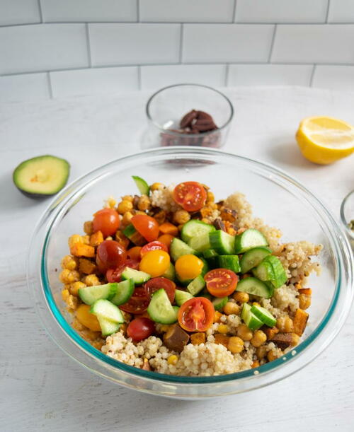 The Best Vegan Couscous Salad