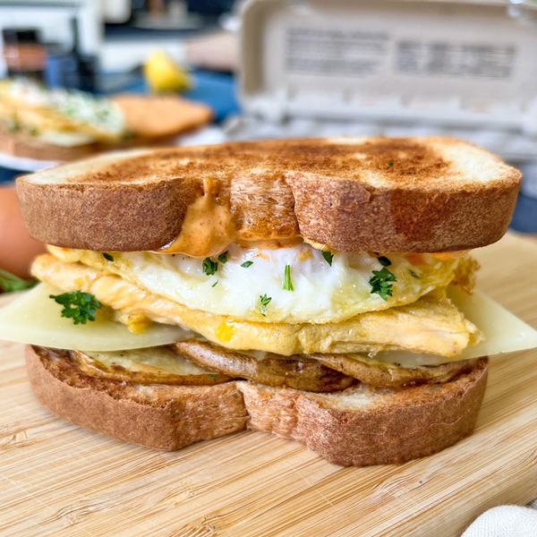 The Ultimate Egg Sandwich | With Eggs 2 Ways, Potatoes & Spicy Aioli