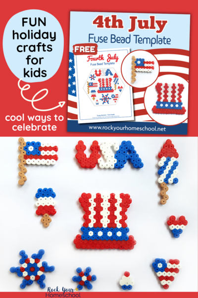 4th Of July Perler Bead Crafts