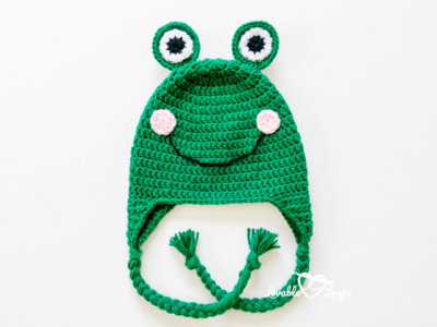 Crochet Frog Hat