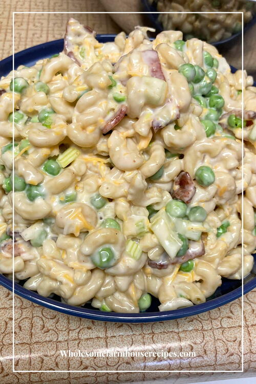 Easy Cold Bacon Pasta Salad Recipe