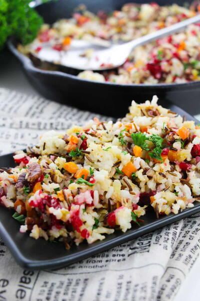 Vegetarian Rice Pilaf