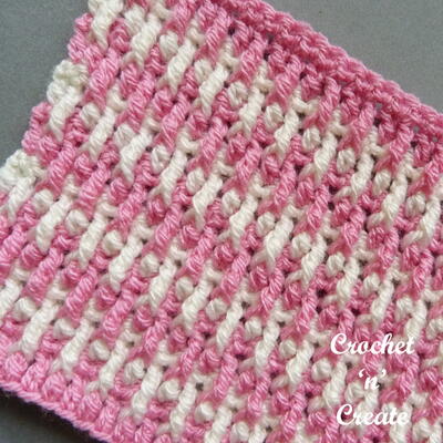Crochet Alpine Stitch Tutorial