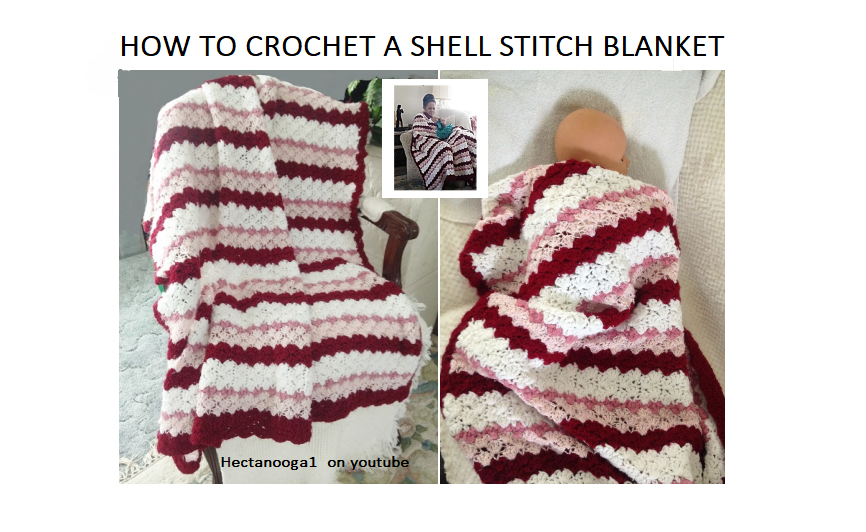Shell Stitch Blanket | FaveCrafts.com