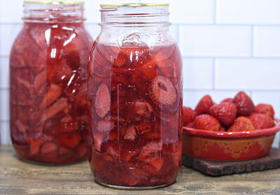 Strawberry Pie Filling Canning Recipe