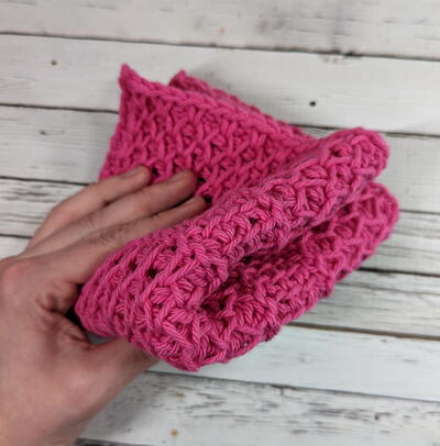 Smock Stitch Hand Towel Set
