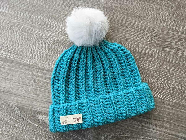Classic Ribbed Baby Hat
