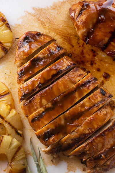 Grilled Pineapple Chicken Breast