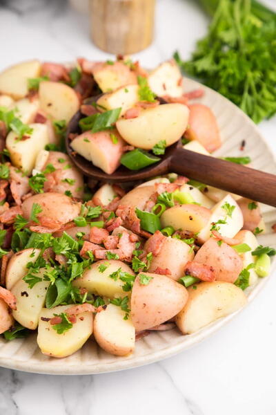 Easy Hot German Potato Salad