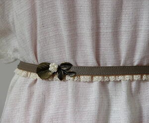 DIY Belt with Lace