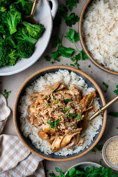 Slow Cooker Maple Soy Chicken