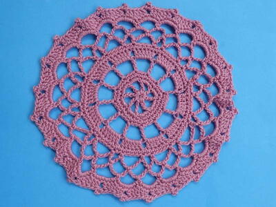 Simple Doily- Easy Crochet Pattern
