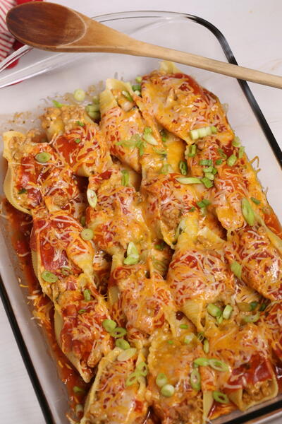 Veal Mexican Stuffed Shells