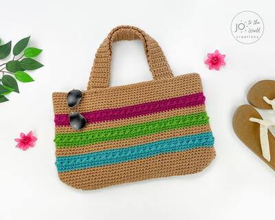 Crochet Beach Bag Pattern 