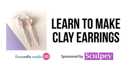 Learn to Make Clay Earrings