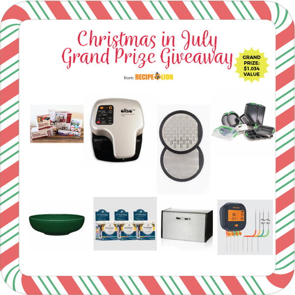 Christmas in July Grand Prize Giveaway