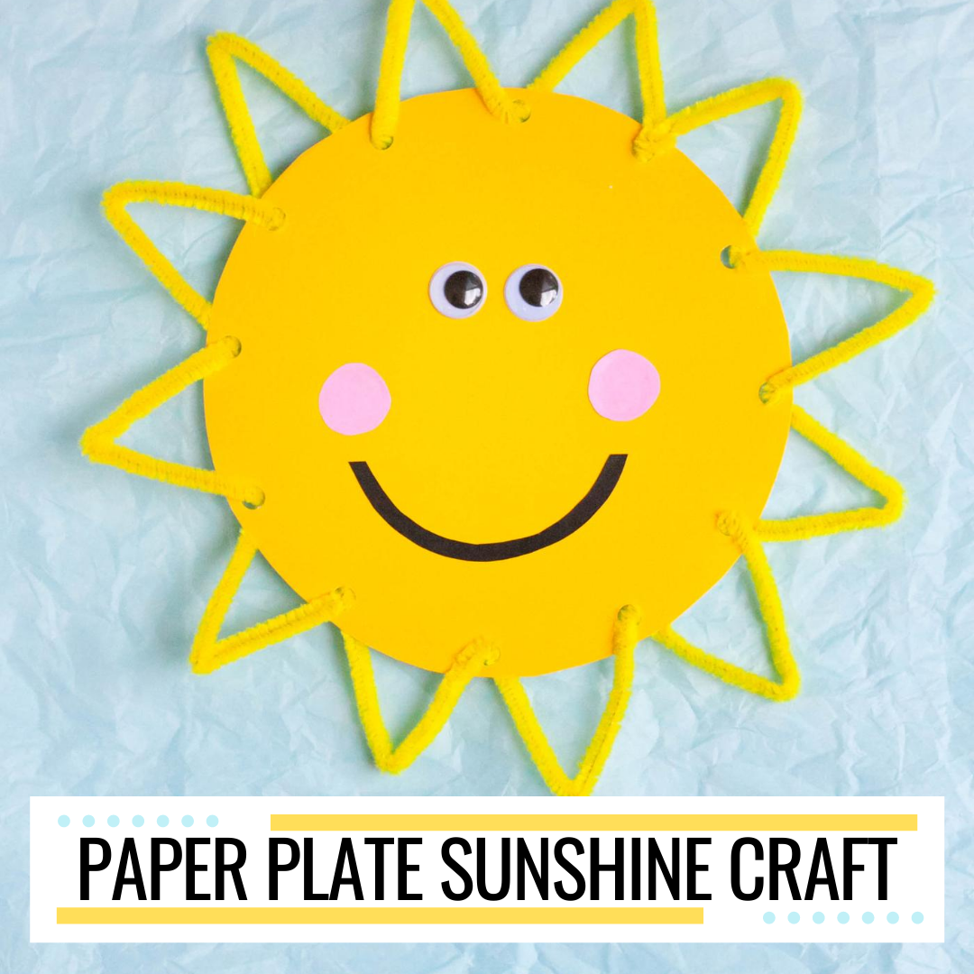 Paper Plate Sun Craft | AllFreeKidsCrafts.com