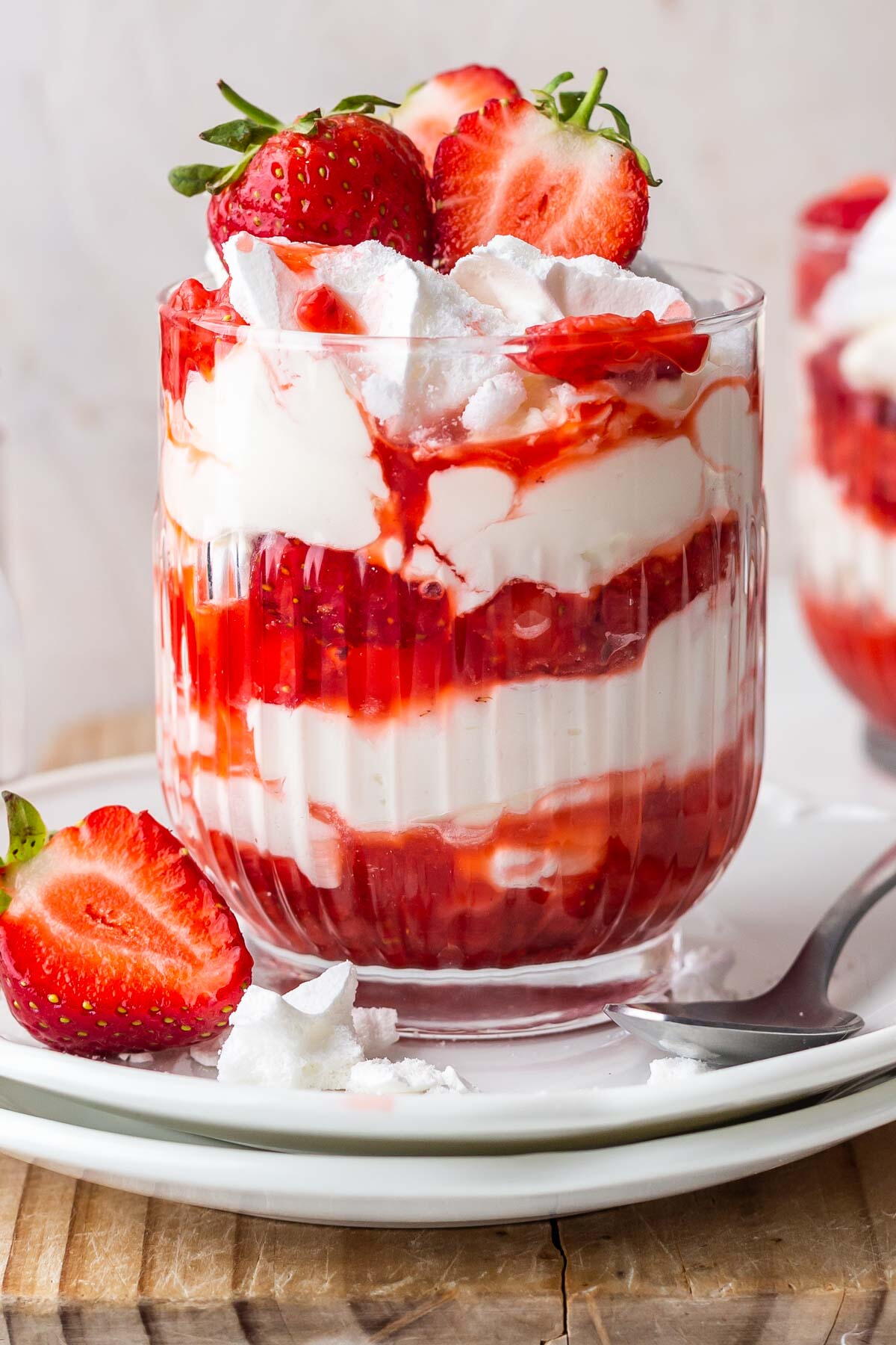 Strawberry Eton Mess | TheBestDessertRecipes.com