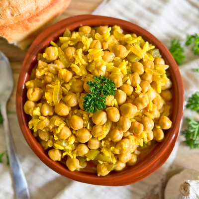 Classic Spanish Chickpeas And Rice | An Iconic Recipe From Cádiz Spain