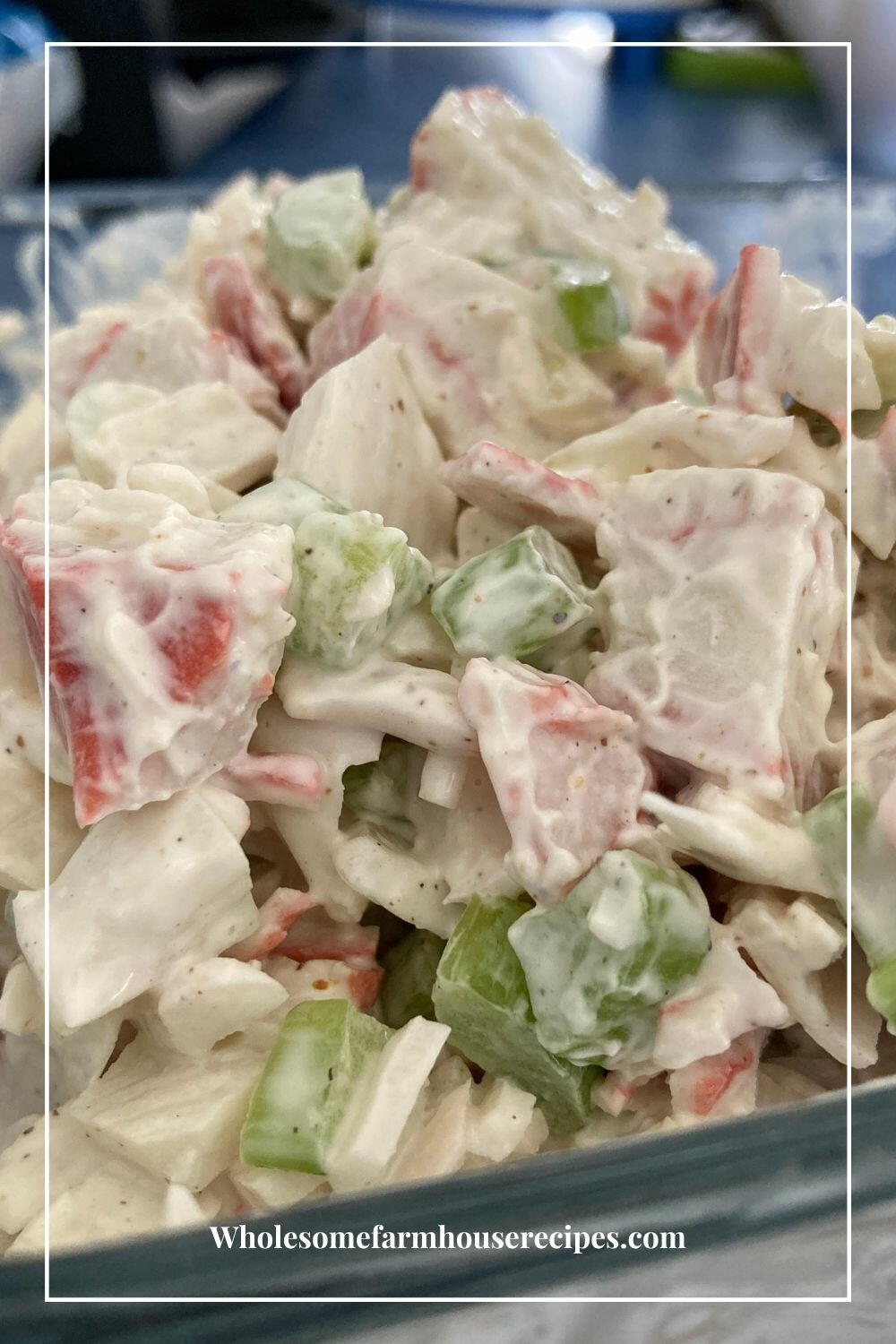 Easy Crab Salad Dip Recipe | FaveHealthyRecipes.com