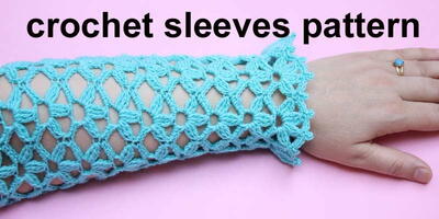 Most Favorite Crochet Ladies Sweater Sleeves Pattern