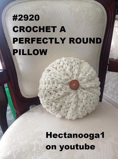 Perfectly Round Pillow